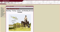 Desktop Screenshot of pipedreamsfarm.com